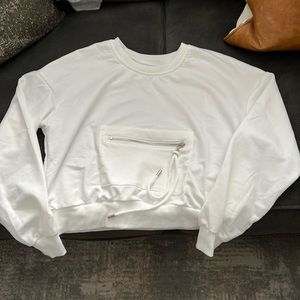 Cropped lightweight top